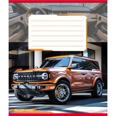 Зошит учнівський "Великі машини" 018-540062L-2 в лінію, 18 аркушів  