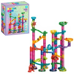 Дитячий конструктор "Лабіринт-гірки" K36 світло, 105 деталей