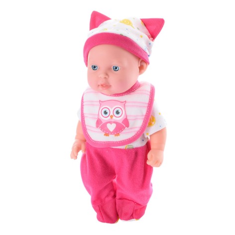 Лялька пупс 533-I-1-255-Q зі звуком  Сова