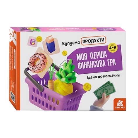 Детская настольная игра «Идем в магазин Покупаем продукты» 1287002