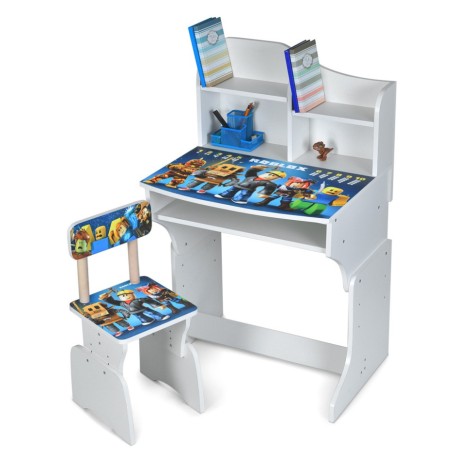 Детская Парта M 904-6 высота 3 положения, со стульчиком