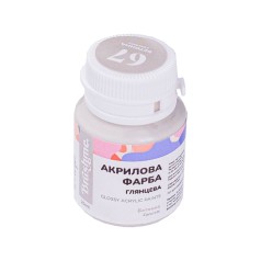 Акриловая краска глянцевая Бетонная Brushme ACPT67 20 мл