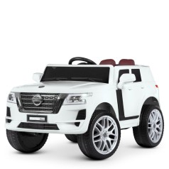 Детский электромобиль Джип M 4837EBLR-1 белый до 40 кг