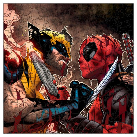 Фігурний пазл з дерева 