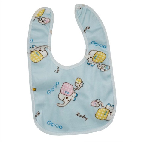 Дитячий тканинний слинявчик MGZ-0600-8 на кнопці