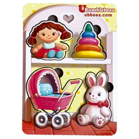 Дерев'яний пазл-вкладиш 