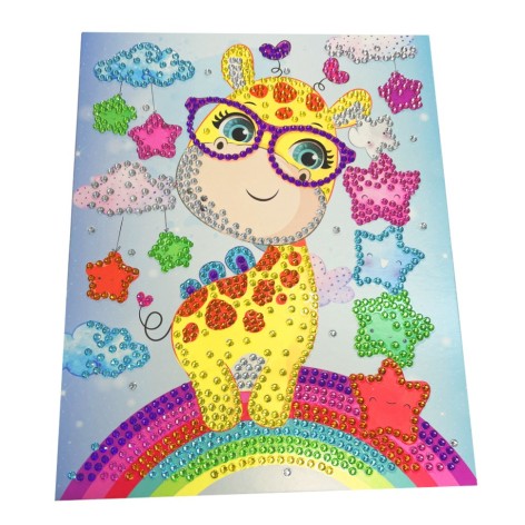 Набор для творчества бриллиантовая мозаика НТ-26 Мечтательный Жираф