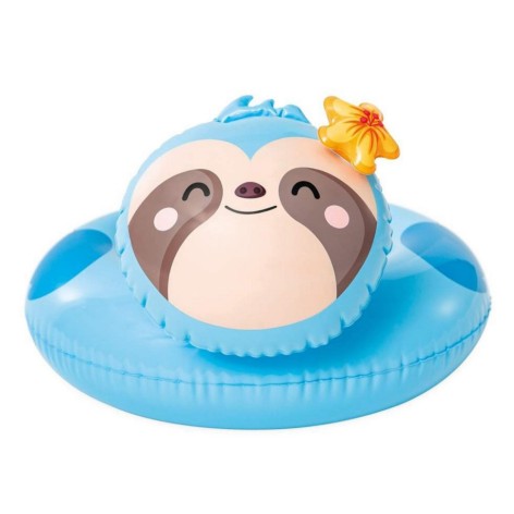 Детский надувной круг 59220, 58 x 55 см  Ленивец