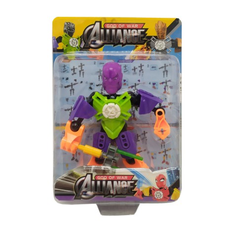 Дитячий Конструктор F2013-2A-1-4 шарнірний, фігурка,–см  Танос