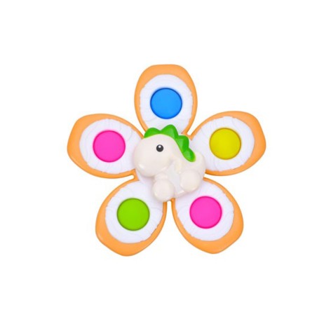 Дитяча брязкальце-спінер з м'якими кнопками 
