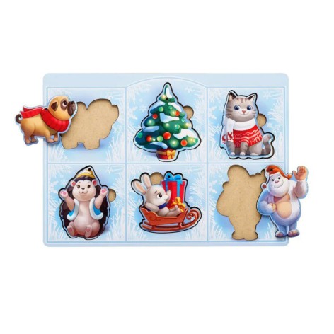 Розвиваючий пазл-вкладиш 