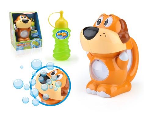 *Машинка для бульбашок на батарейках 