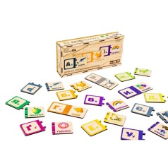 Деревянная детская головоломка с буквами Puz-22335