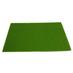 Вощина для виробництва свічок #7-зелений 410 х 260 мм