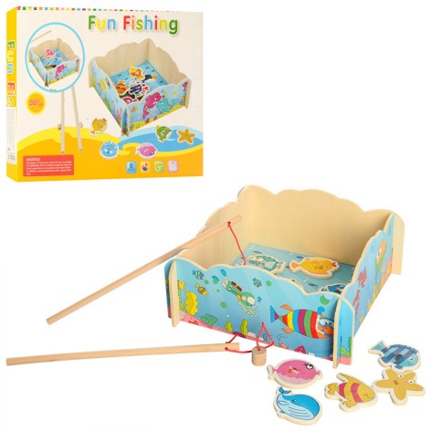 УЦІНКА! Дерев'яна іграшка Риболовля MD 2400-UC