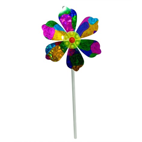 Дитячий вітрячок М 2410-2 діаметр 14 см, паличка 27см