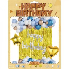 Набір повітряних куль для створення фотозони-арки YW-05410, 56 штук