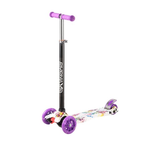 Самокат детский 3-х колесный SC25103(Violet) колеса со светом