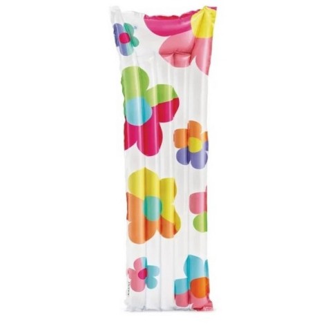 Матрас надувной пляжный "Цветы" 59720-7, 183 x 69 см