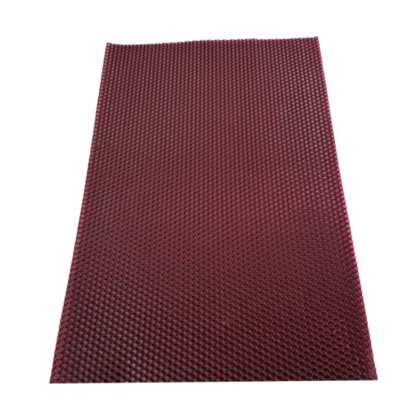 Вощина для виробництва свічок #24-винний 410 х 260 мм