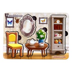 Дерев'яний пазл-вкладиш 