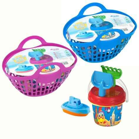 Пляжний набір у кошику (295*205*190 мм) 