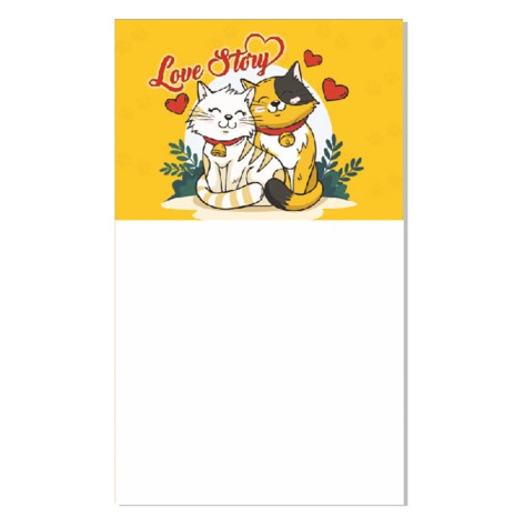 Блокнот на магните Love story 