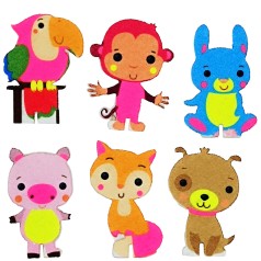 Набір фетрових фігурок на підставці 