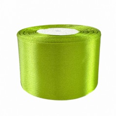Атласна стрічка для рукоділля АБ-331, 2,5 см x 23 м, Фісташковий 
