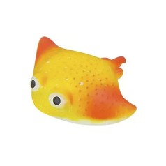 Дитяча іграшка-антистрес "Скат" MS 3827(Yellow) з борошном, 11 см