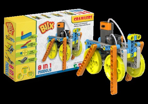 Конструктор поліпропіленовий, розвиваючий з моторчиком 