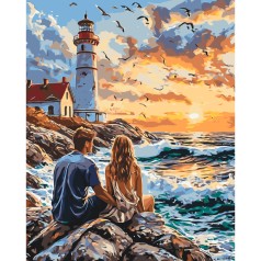 Картина за номерами "Світло твого серця" LW3496, 40х50 см