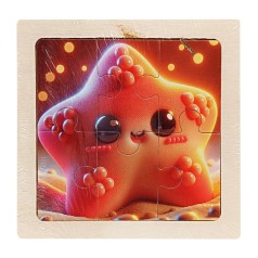 Детский деревянный пазл-вкладыш 