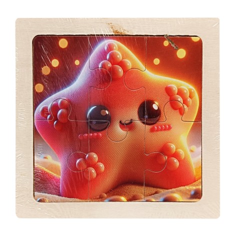 Детский деревянный пазл-вкладыш 