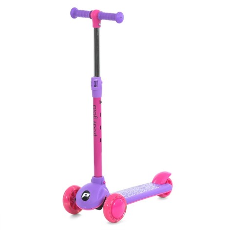 Самокат детский трехколесный JR3-139-V, колеса со светом