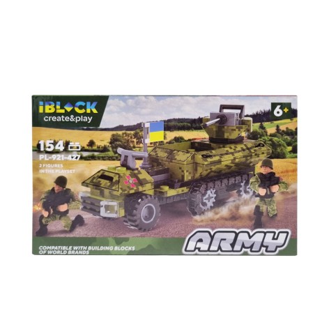 Конструктор дитячий Армія IBLOCK PL-921-427, 4 види Вид 3