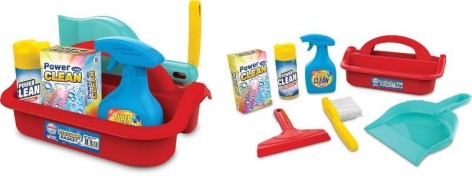 *Набір для прибирання в корзині 