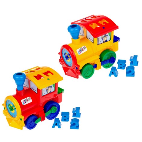 Детский сортер-паровоз 