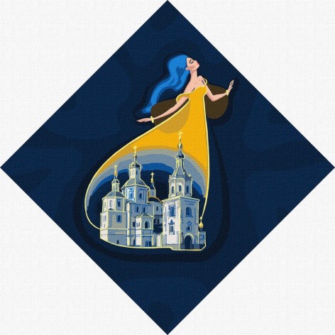 УЦЕНКА!!! Картина по номерам 