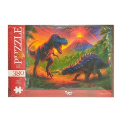 Класичні пазли "Dinosaurs" C380-07-08, 380 елементів