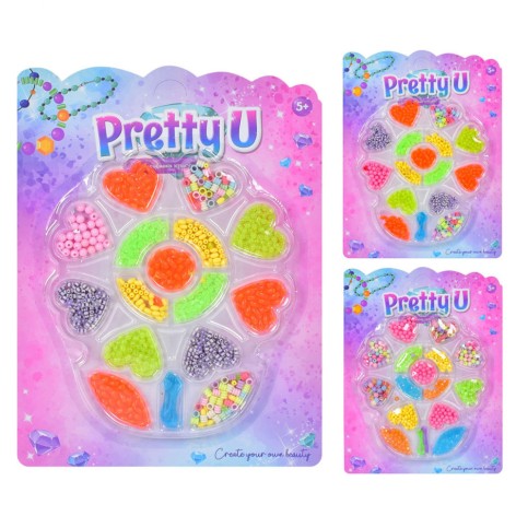 Набор для творчества Бисер M 5682 бусины, нитки