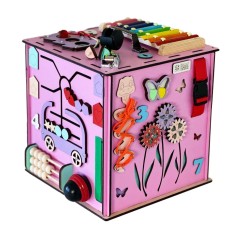 УЦЕНКА!!! Развивающая игрушка Бизикуб Temple Group TG145644630-UC 30х30х30 см