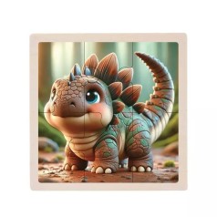 Детский деревянный пазл-вкладыш 