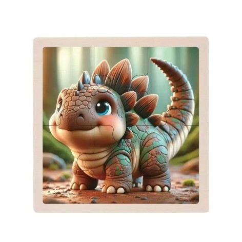 Детский деревянный пазл-вкладыш 