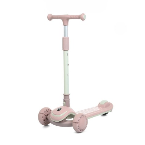 Самокат детский трехколесный JR3-128-P, колеса со светом