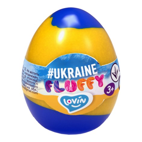 Іграшка-антистрес 40 мл. Fluffy #Ukraine TM Lovin 81004