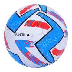 М'яч футбольний MS 4265(Blue) 21,3 см, ПВХ, розмір 5, 380-400 грам