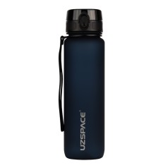 Пляшка для води UZSPACE 3038(Dark-Blue) 1000 мл, темно-синя