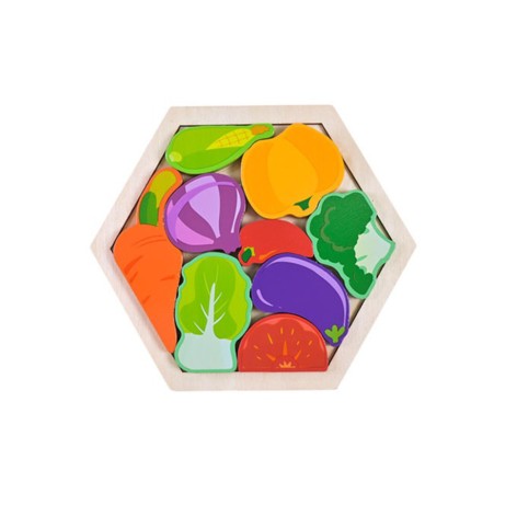 Дитячий дерев’яний пазл вкладиш 