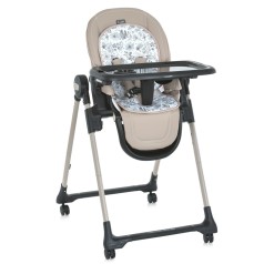 Стілець для годування ME 1037-B CRYSTAL Beige до 15 кг